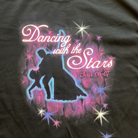 Dancing With The Stars Tour Shirt 2006 2007 Y2K dancing TV Show Celebrity dance - Picture 2 of 6